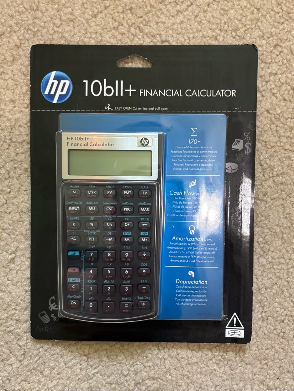 BRAND NEW HP 10bII+ Financial Calculator